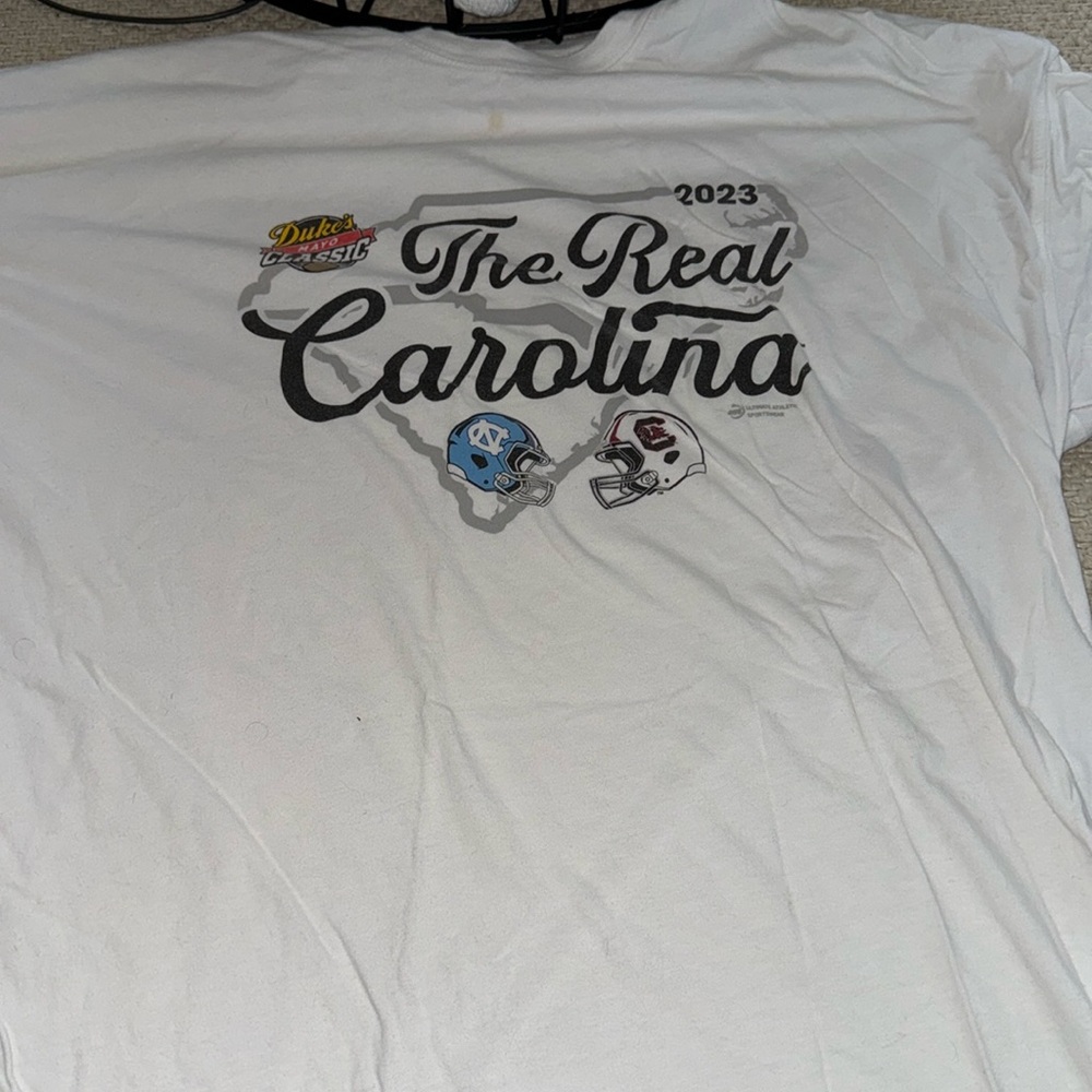 Men’s Duke Mayo Carolina Tar Heels vs Carolina gamecocks t-shirt 2023